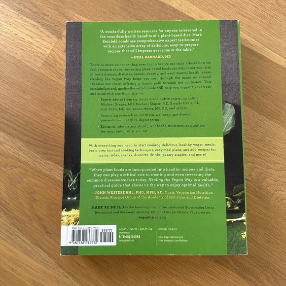 Healing the Vegan Way ◡̈ Plant-Based Eating... by Mark Reinfeld  · Cookbook - Picture 4 of 6